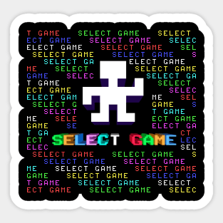 Select Game Sticker